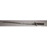 1860 Volunteer Sword Bayonet with Yakahtan Fullered Blade 28.5" long