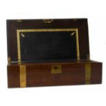 Victorian walnut writing box. No condition reports for this sale.