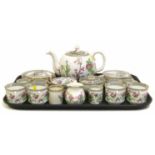 Aynsley Indian Tree tea/coffee set No condition reports for this sale.