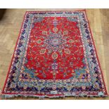 Modern Persian style carpet, Tree of Life, Persian silk 6 x 4ft. No condition reports for this