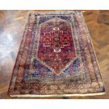 Caucasian Rug No condition reports for this sale.