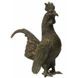 Bronze cockerel. No condition reports for this sale.