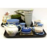 Quantity of various Wedgwood, Gibsons tea pot etc. No condition reports for this sale.