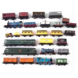 Collection of unboxed 00 gauge model railway items mainly by Triang and Hornby, to include