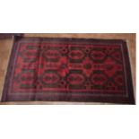 Fine quality Baluchi rug 241 x 129. No condition reports for this sale.