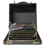 Remington portable typewriter. No condition reports for this sale.