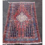 North West Persian rug, 194 x 133cm. No condition reports for this sale.