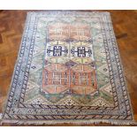 Caucasian Rug No condition reports for this sale.