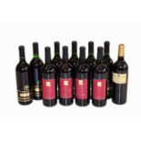 3 x Golden Grape cabernet shiraz 1997 3 x Golden Grape canernet 2001 1 x Ursa Maior Rioja 1998 4 x