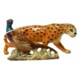 Beswick Leopard and a Pheasant 1226. No condition reports for this lot.