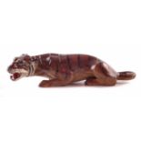 Royal Doulton model of a tiger HN.225, 23cm long Condition report: No damage or restoration.