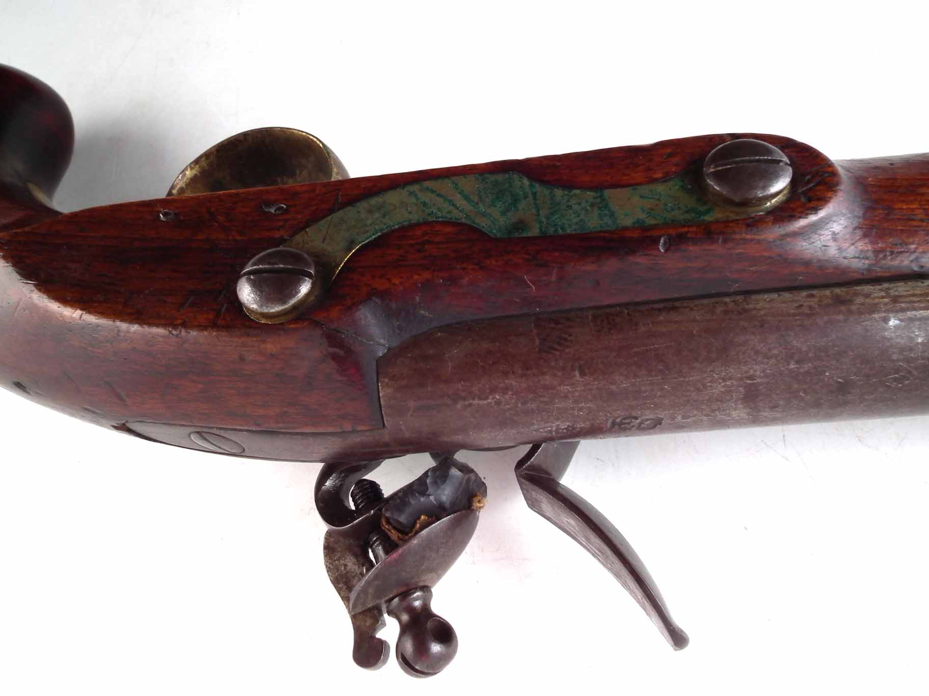 Flintlock .750 calibre belt pistol by Ketland and Co. with swan necked hammer, signed single line - Image 5 of 6