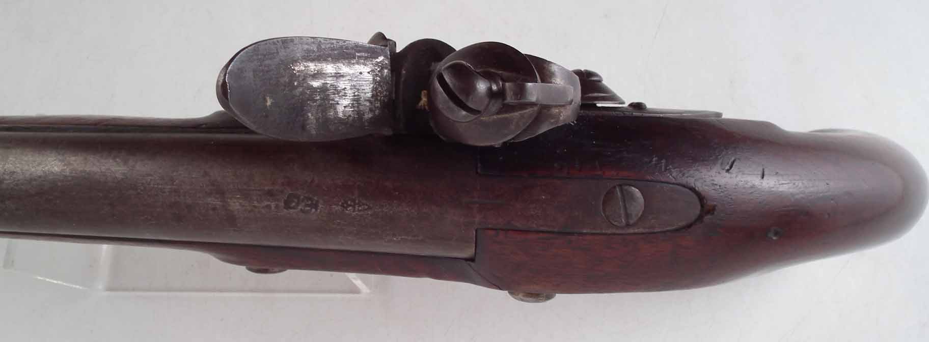 Flintlock .750 calibre belt pistol by Ketland and Co. with swan necked hammer, signed single line - Image 3 of 6