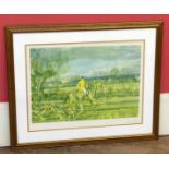 A.J. Munnings, "A Little Piece Of England", Signed limited edition print. Unfortunately we are