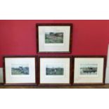 Four framed Thomas Blinks coloured hunting prints Unfortunately we are unable to do condition