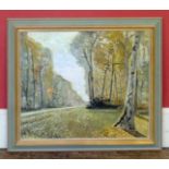 Brian Entwistle, Woodland View, Oil on board Unfortunately we are unable to do condition reports and