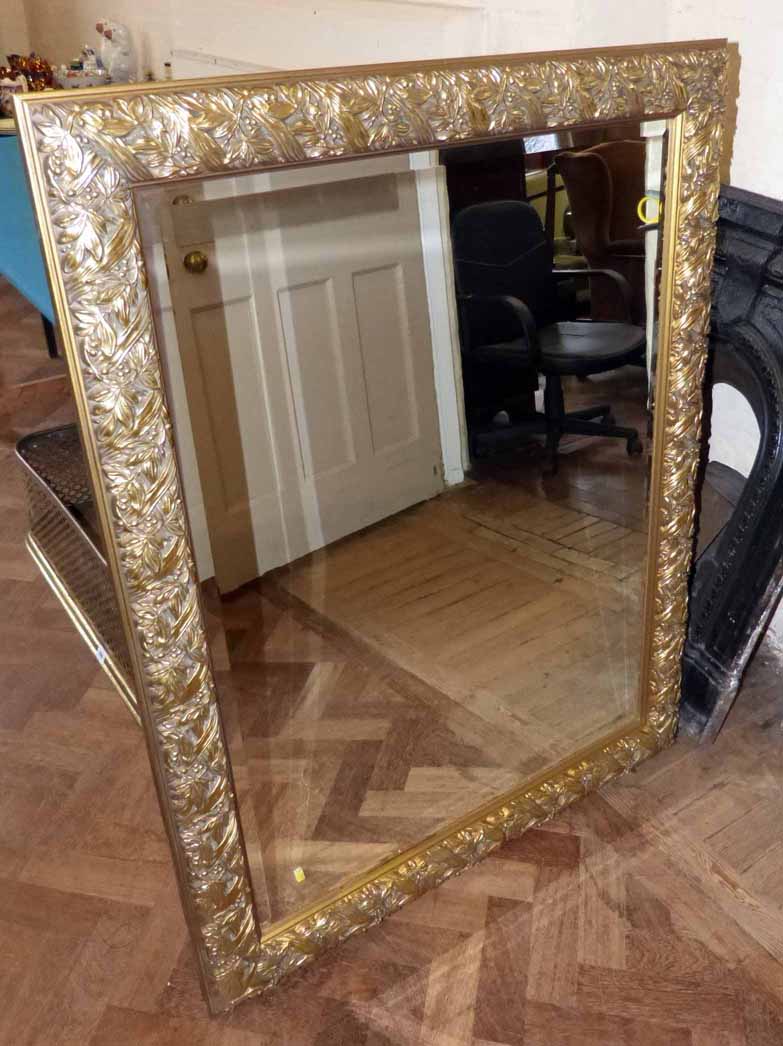 Modern Morris Mirror in gilt frame 120cm X 95cm Unfortunately we cannot do condition reports for