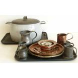 Kenrick cooking pot, Peter Tankards etc Unfortunately we cannot do condition reports for this sale.