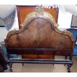 Walnut bed ends. Unfortunately we cannot do condition reports for this sale.
