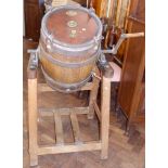 Waide & Son Number 3 butter churn Unfortunately we cannot do condition reports for this sale.