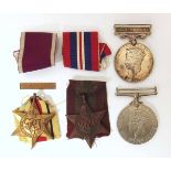 WWII medal group awarded to 1057103 SJT.C.A Herriott R.A to include army long service and good