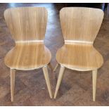 A pair of Made.Com Edelweiss dining chairs Unfortunately we cannot do condition reports for this