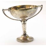 A small silver trophy inscribed "Moorland Hurdle Race 1934" Goldsmiths & Silversmiths Ltd", London