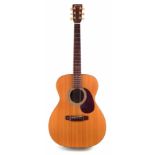 Martin 1997 SP OOO -16TR Special Edition acoustic guitar, with rosewood back and sides, abalone