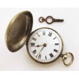 Silver gilt watch, J.G. Greves 1883 Unfortunately we are not doing condition reports on this sale.