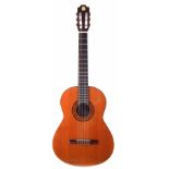 Admira Concert model Spanish / classical guitar with soft case, 100.5cm long.