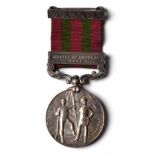 India Medal with Relief of Chitral 1895 clasp, awarded to 3148 Pte. J.H. Parkinson 1st Bn. E. Lanc