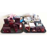 Dolls house furniture (four trays) We cannot do condition reports for this sale.