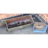 Two cast iron rain hoppers We cannot do condition reports for this sale.