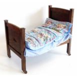 Oak dolls bed We cannot do condition reports for this sale.