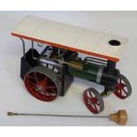 Mamod steam tractor model TE1A. We cannot do condition reports for this sale.