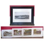 Quantity of various limited edition prints of Herbert St. John Jones and a large Waterloo Cup