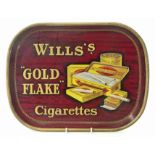 Will's "Gold Flake Cigarettes" tray (No. 3055)