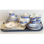 23 pieces "Ye Olde English" Grosvenor china tea ware (691677), Royal Doulton Historic England "