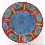 Poole pottery "Volcano" wall plaque (second), diameter 40cm. Unfortunately we are not doing