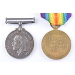 WW1 pair of medals and other medals and medallions.