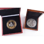 Queen Elizabeth II ten crowns (boxed) and Diamond Jubilee Monarchs Super Crown 2012 (2).