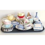 Quantity "Clare" tea ware, Wedgwood, Spode and Beswick etc. Unfortunately we are not doing condition