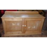 A large pine cupboard enclosing two doors 152cm wide and 36cm deep Unfortunately we are not doing