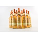 12 x bottles of The Arran Malt Founder's Reserve Scotch Whisky. 70cl.