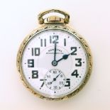 Hamilton railway special 10k filled pocket watch Unfortunately we are not doing condition reports on