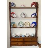 Reproduction 19th century style wall shelves. Unfortunately we are not doing condition reports on