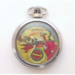 Dan Dare Ingersoll plated pocket watch Unfortunately we are not doing condition reports on this