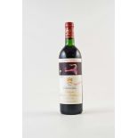 1x bottle of Chateau Mouton Rothschild 1990, Top shoulder. 75cl.