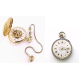 Two pocket watches, one approx 1910, the other modern Avia Unfortunately we are not doing