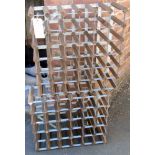 Two 36-bottle wine racks Unfortunately we are not doing condition reports on this sale.